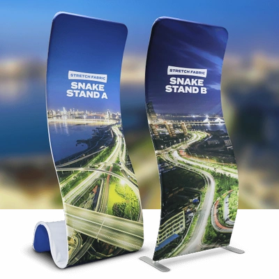 Stretch Fabric Snake Stands A and B