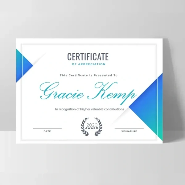  Certificates