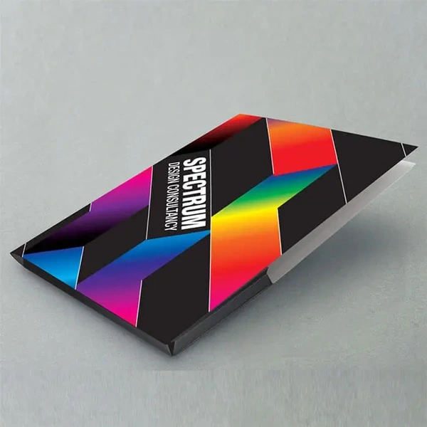  Gloss Finish Glued Presentation Folder