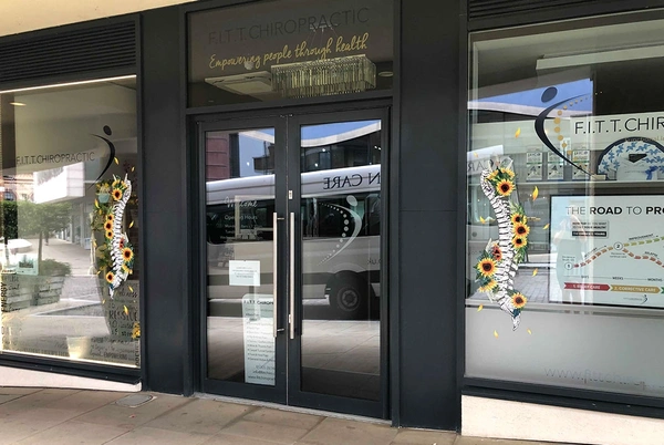  Fitt - Chiropractic - Window - Graphics