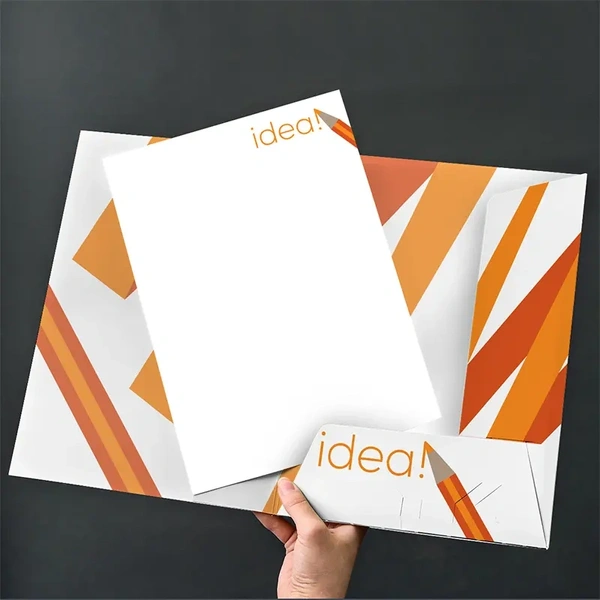  Silk Finish Interlocking Presentation Folder