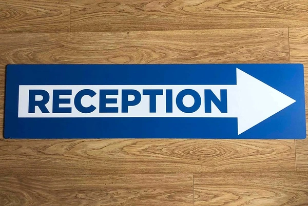  Dibond - Reception - Sign