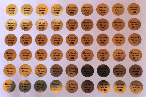  Gold - Foil - Stickers