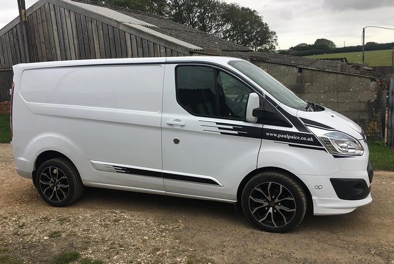 Paul Paice Blinds & Beds Transit Custom Graphics