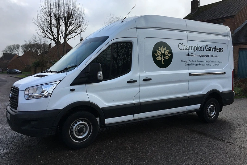  Champion Gardens Van Graphics