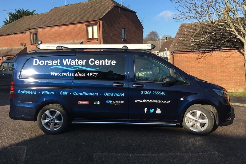 Dorset Water Centre Mercedes Vito Graphics