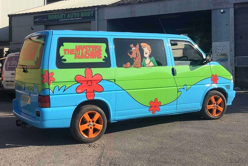 The Mystery Machine Vehicle Graphics