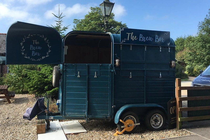 The Brew Box Horsebox Graphics