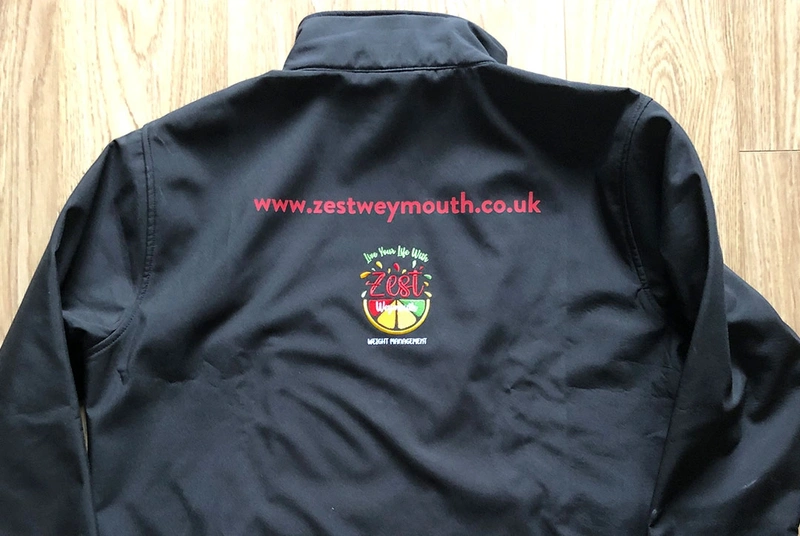  Zest - Embroidery - Jacket - Back